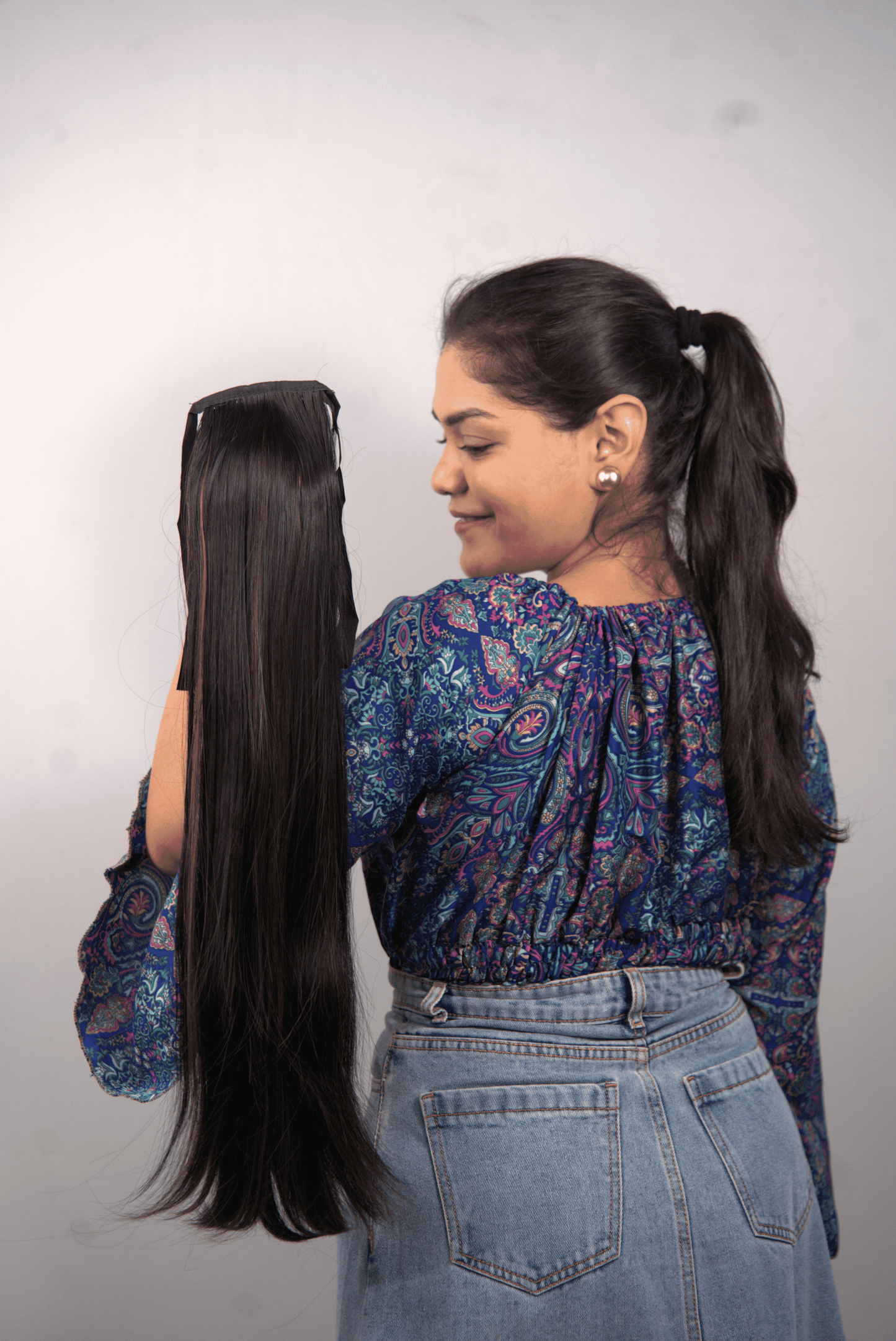 Highlighted Straight Pony