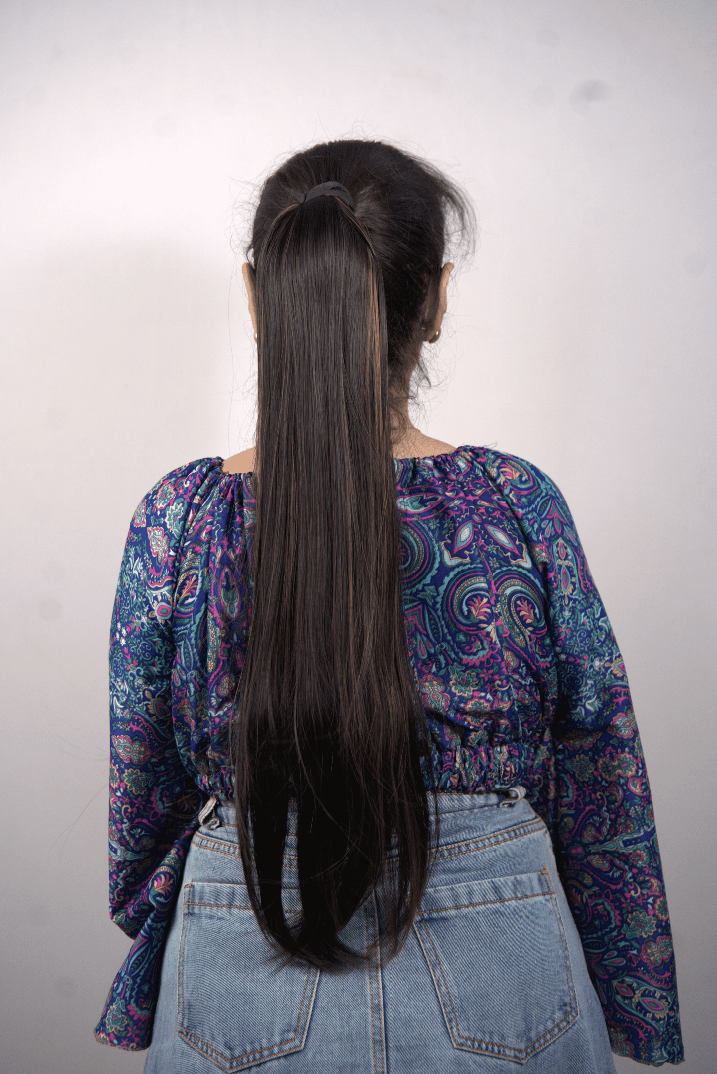 Highlighted Straight Pony