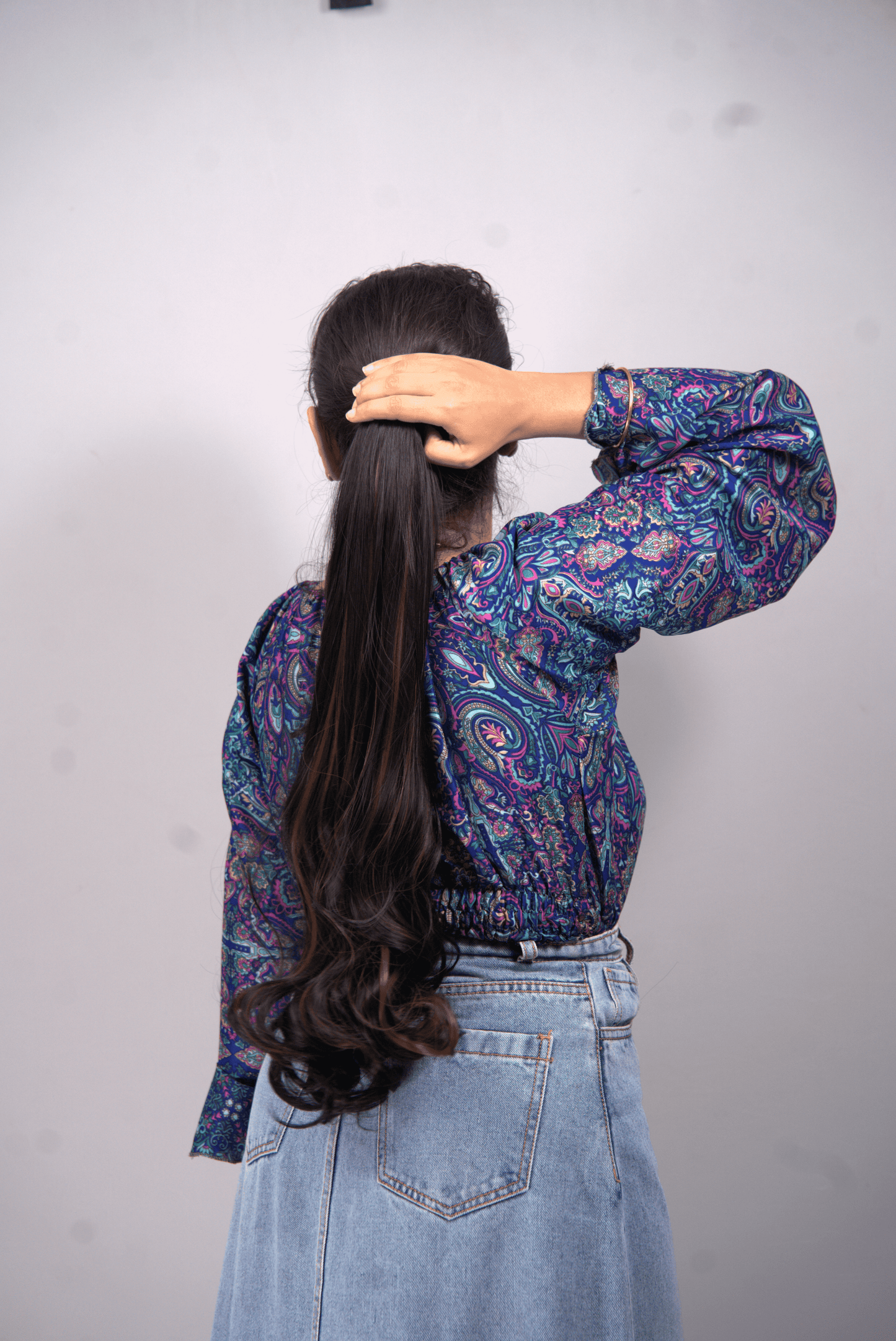 Highlighted Wavy Pony