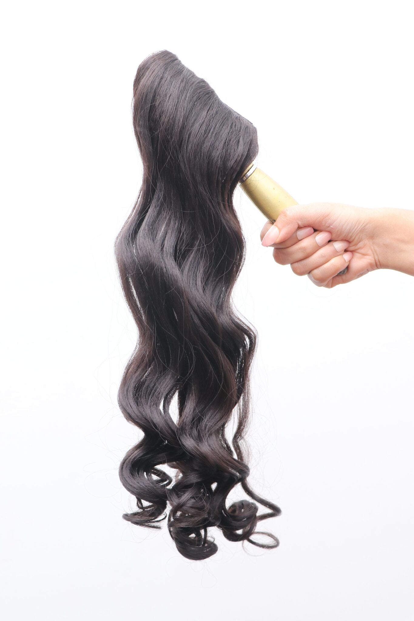 Black Curly Volumizer ( Set Of 3 )