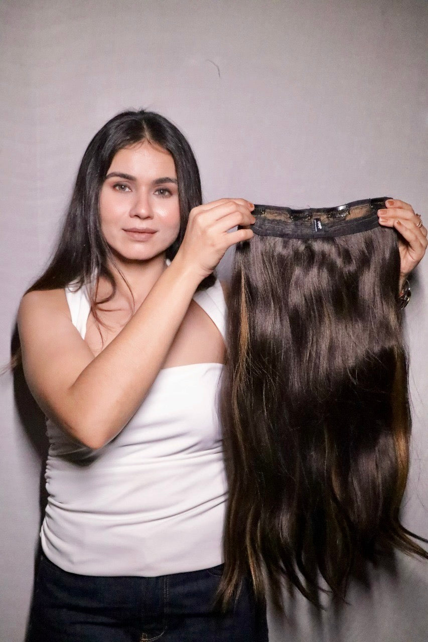 Highlighted Crimped Volumizer