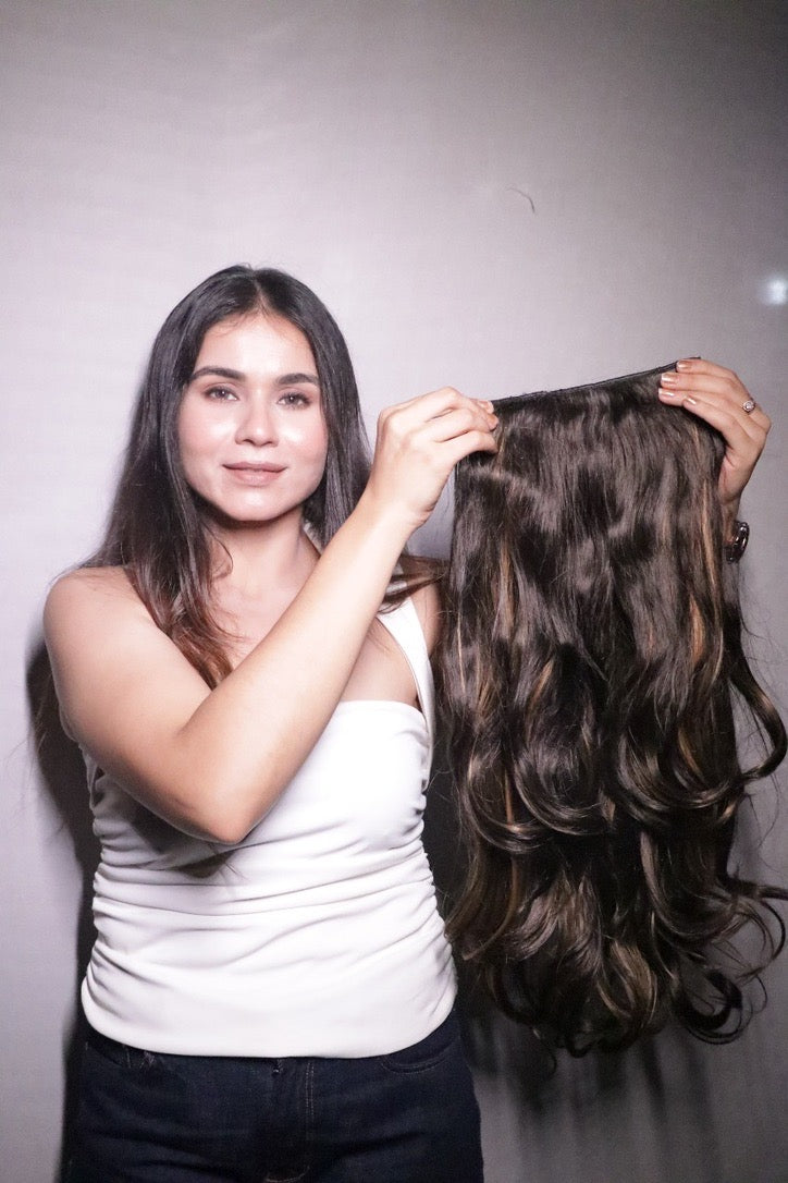 Highlighted Wavy Volumizer