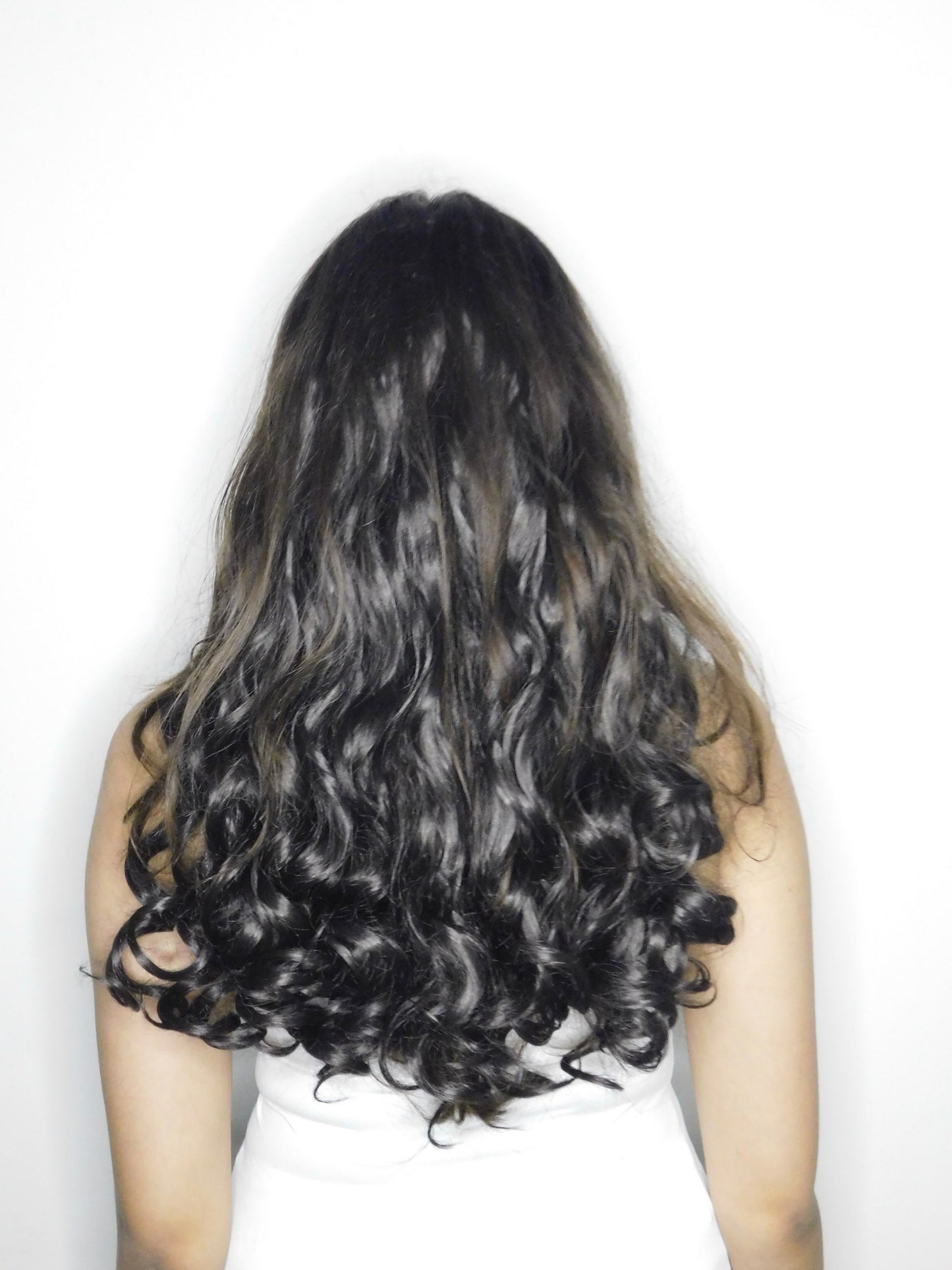 Black Curly Volumizer ( Set Of 3 )