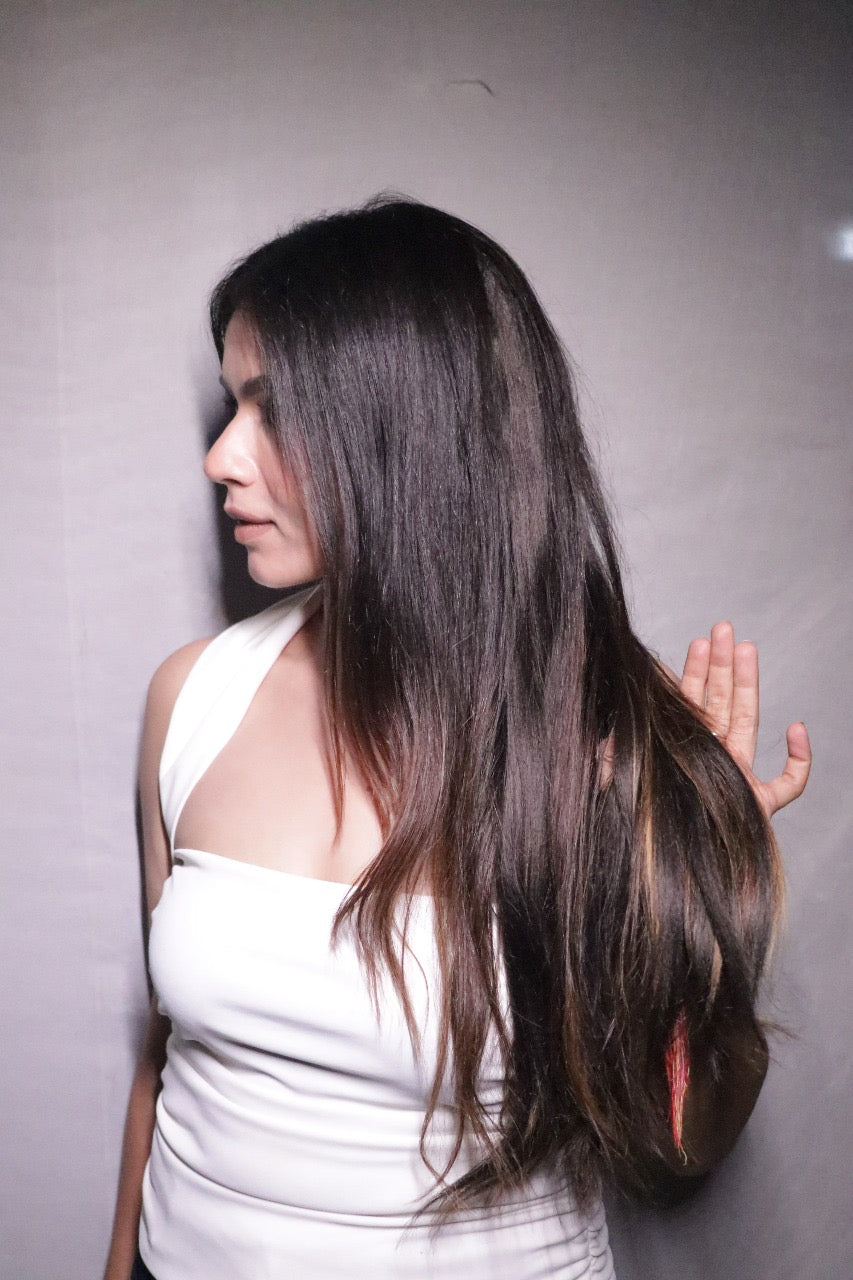 Highlighted Crimped Volumizer