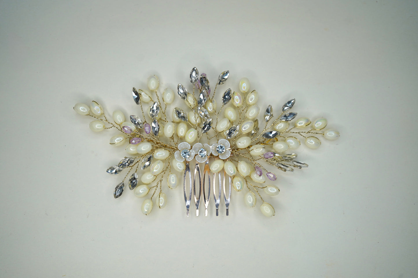 Pearl Hair Brooch