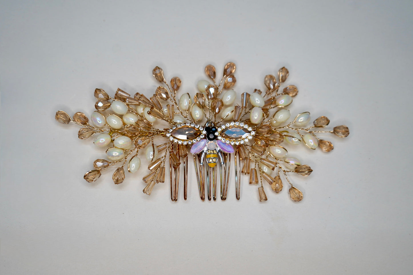 Honeybee Hair Brooch