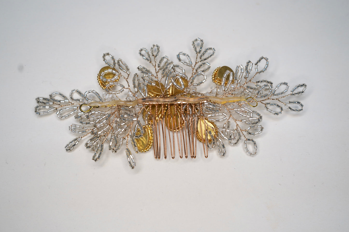 Embellished Flower Hair Brooch