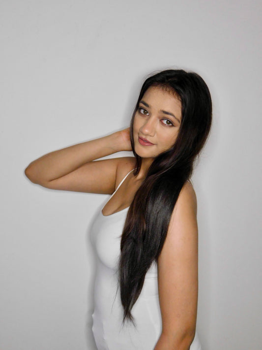 Black Crimped Volumizer